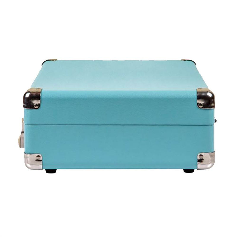 Crosley Cruiser Deluxe Portable Bluetooth Record Player Turntable, Turquoise