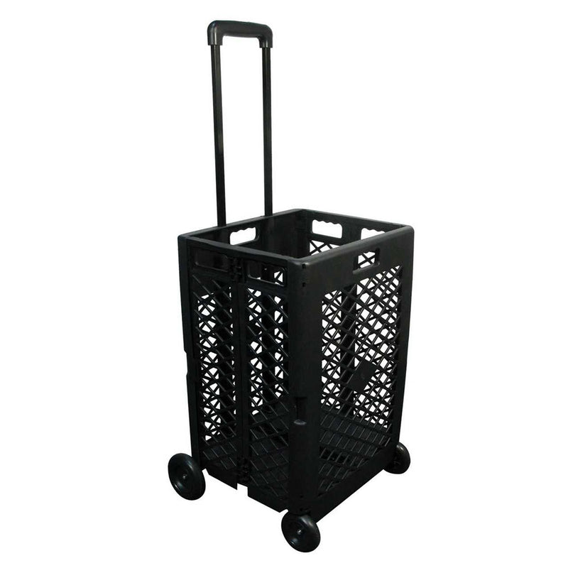 Olympia Tools Pack n Roll Portable Folding Mesh Rolling Storage Cart (Open Box)