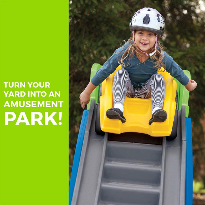 Step2 Roller Coaster Ride On Toy for Kids w/ Climbing Stairs, Ages 3+(Open Box) - VMInnovations