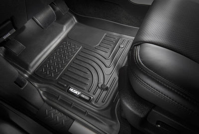Husky Liners WeatherBeater Floor Mats 1st & 2nd Row for 2016-2019 Honda Civic