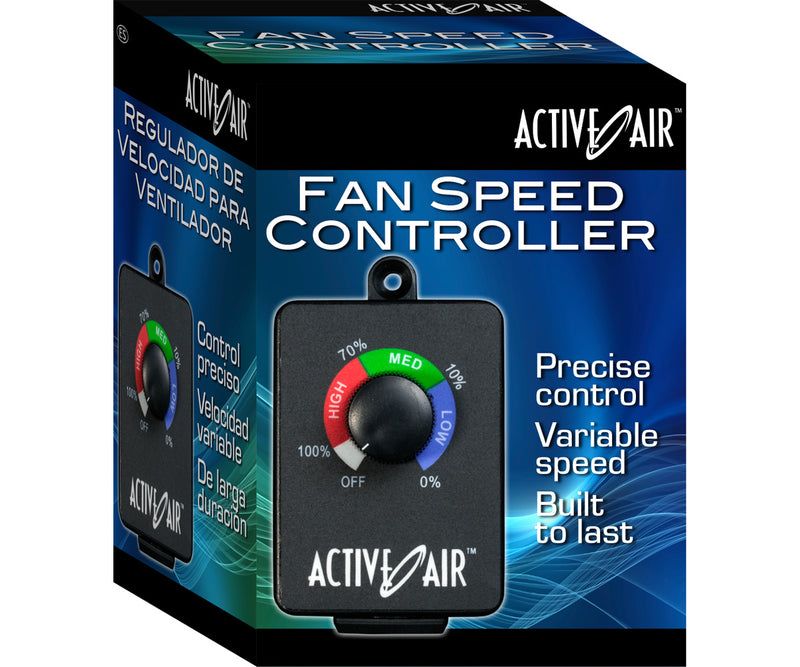 Hydrofarm ACSC Active Air Inline Duct Fan Speed Adjuster Controller 350W, 2 Pack