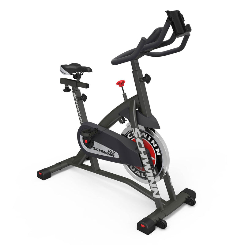 Schwinn Fitness IC2 Indoor Home Workout Stationary Cycling Trainer Exercise Bike