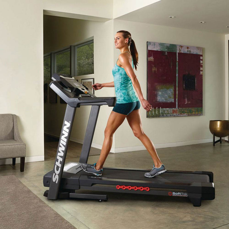 Scwhwinn Fitness 870 Programmable Exercise LCD Display Home Workout Treadmill