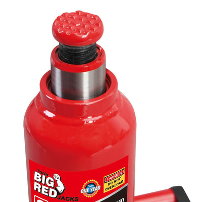 Torin Big Red T91003B 10 Ton Hydraulic Welded Auto Mechanic Bottle Jack Lift