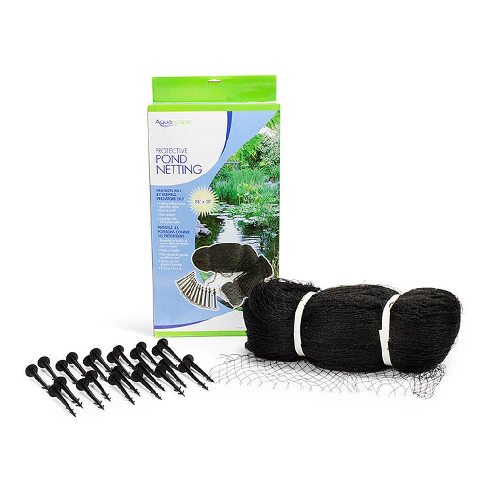 aquascape heavy-duty pond and fish net Aquascape 98002 28 x 30 Foot Protective Backyard Water Feature Fish Po – VMInnovations