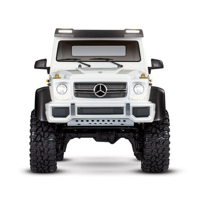 Traxxas Mercedes Benz G 63 1/10 Scale TRX-6 Trail Crawler, White (For Parts)