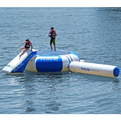Rave Sports 02010-RV Splash Zone Plus 12 Foot Inflatable Trampoline & Water Park