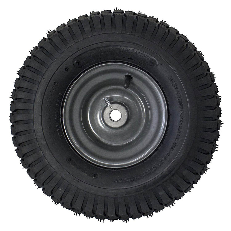 Marathon 15 x 6.00-6, 3 Inch Hub Front Tire for Craftsman Riding Mower, 2 Pack