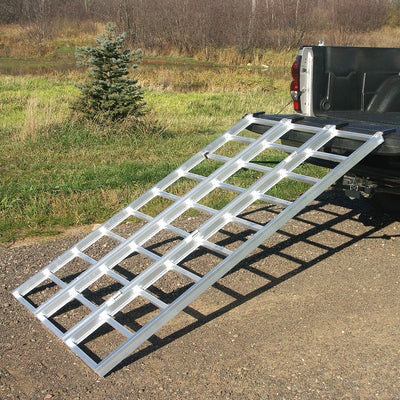 Yutrax TX104 XL 78" 1750 Lb Aluminum Tri-Fold Truck Bed ATV Loading Ramp (Used)