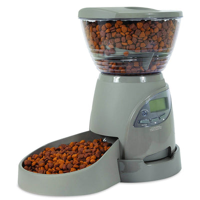 Petmate Portion Right Cat Dog Programmable Automatic Pet Food Dispenser Feeder