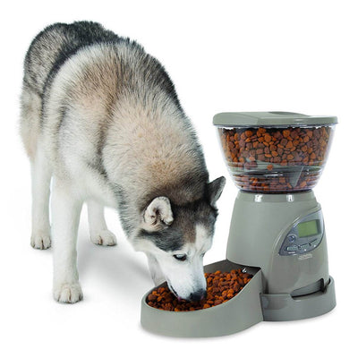 Petmate Portion Right Cat Dog Programmable Automatic Pet Food Dispenser Feeder