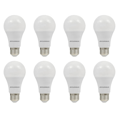 SYLVANIA Ultra 75W Equivalent 12W Efficient Dimmable LED Bulb, Daylight (8 Pack)