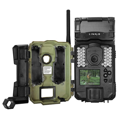 SPYPOINT LINK-S-V 12MP Solar Cellular HD Video Hunting Trail Camera (5 Pack)