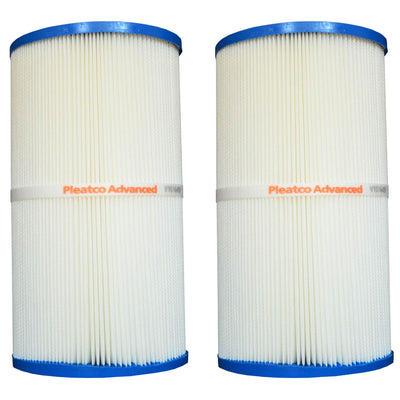 Pleatco Advanced PJW23 Pool Filter Replacement Cartridge for Aero Spa (2 Pack)