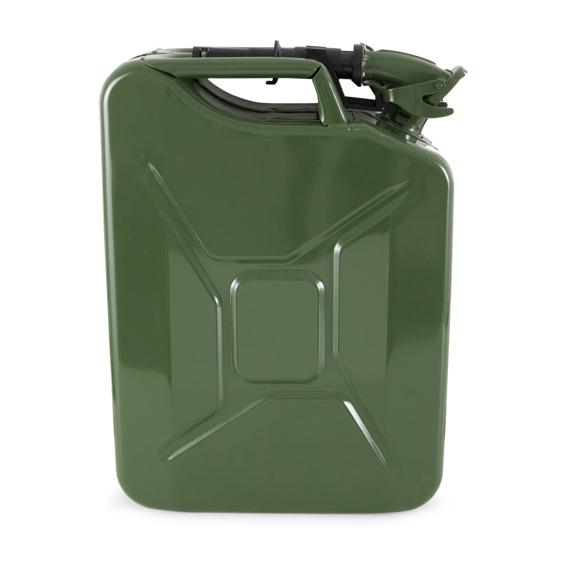 4) Wavian 3008 5.3 Gallon 20 Liter Authentic CARB Jerry Can w/Spout, Green