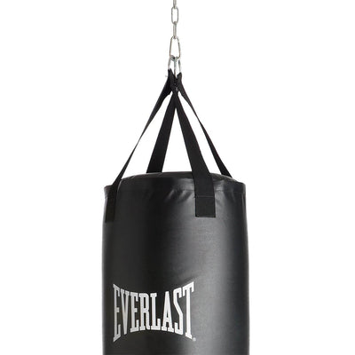 Everlast Nevatear 100 Pound Gym Kick Boxing Punching Training Heavy Bag, Black