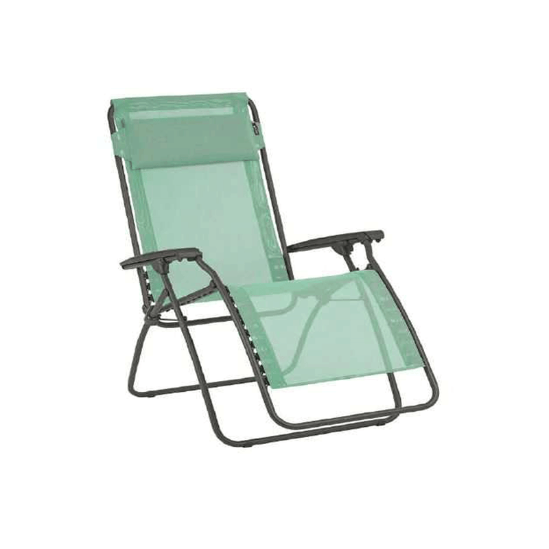 Lafuma R Clip Zero Gravity Sling Outdoor Recliner Lounge Chair, Menthol (2 Pack) - VMInnovations