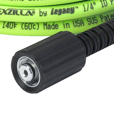 Flexzilla 1/4" x 50' 3100 PSI M22 Fittings No Kink Flexible Pressure Washer Hose