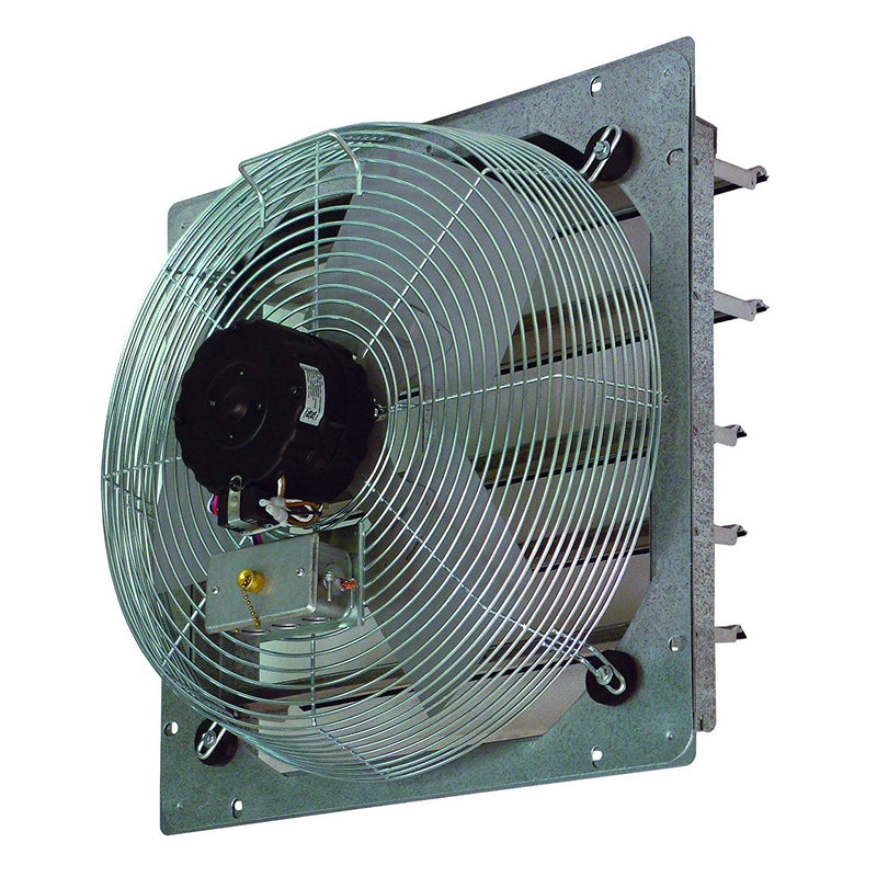 TPI Corporation CE14DS 14" Shutter Mounted Single Phase Direct Drive Exhaust Fan