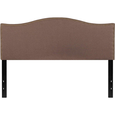 Flash Furniture Lexington Upholstered Queen Size Headboard with Camel Fabric