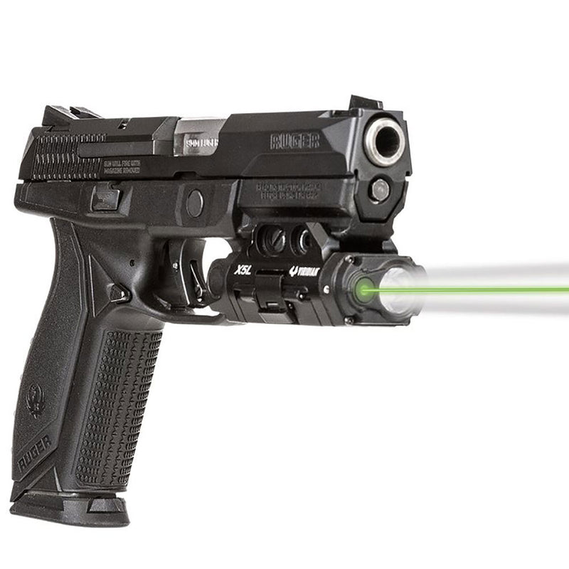 Viridian X5L Gen 3 Rechargeable Battery Laser and Tactical Light Green Gun Sight