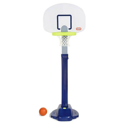 Little Tikes Adjust 'n Jam Pro Basketball Hoop Toy with Weighted Sand Base