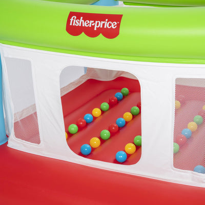 Fisher-Price Bouncesational Kids Bouncer Playpen w/Built In Pump (Open Box)