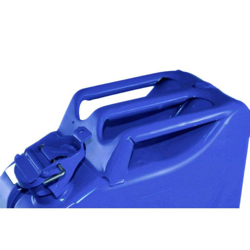 Wavian 3012 5.3 Gal 20L Authentic CARB Jerry Cans with Spout, Blue, 2 Pack