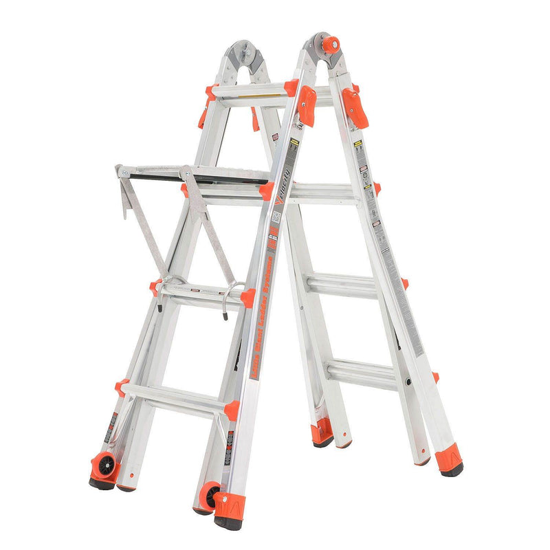 Little Giant Ladder Systems 17 Ft Aluminum Multi Position Ladder & Work Platform