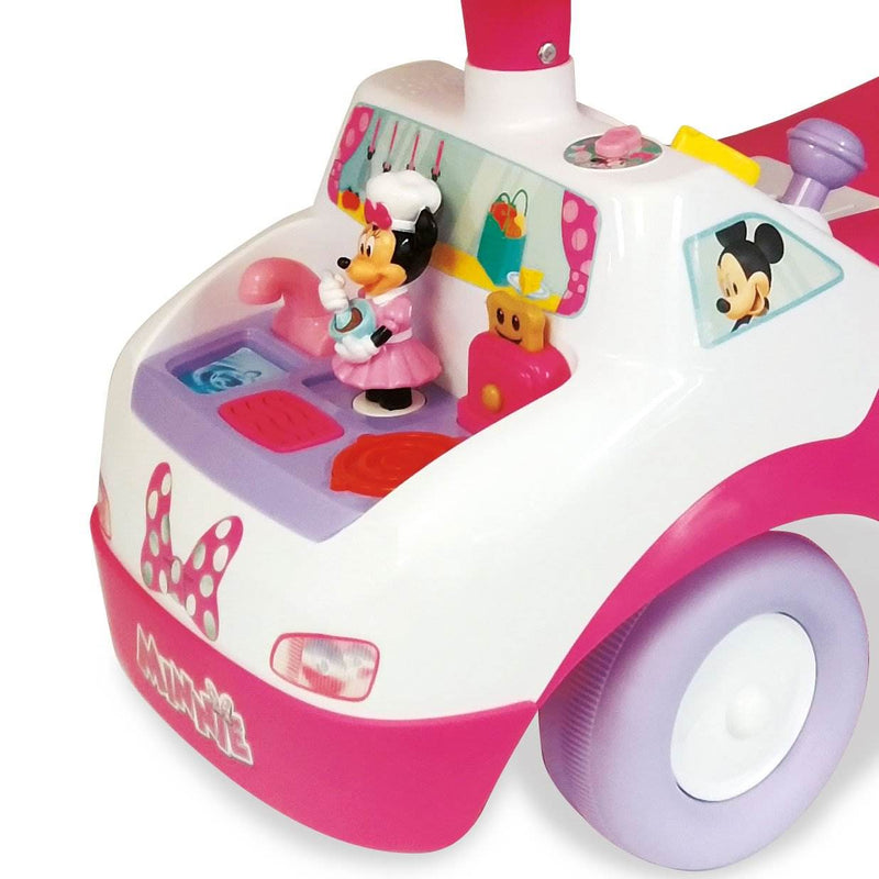 Kiddieland Minnie Mouse Happy Kitchen Interactive Ride On Train with Sounds