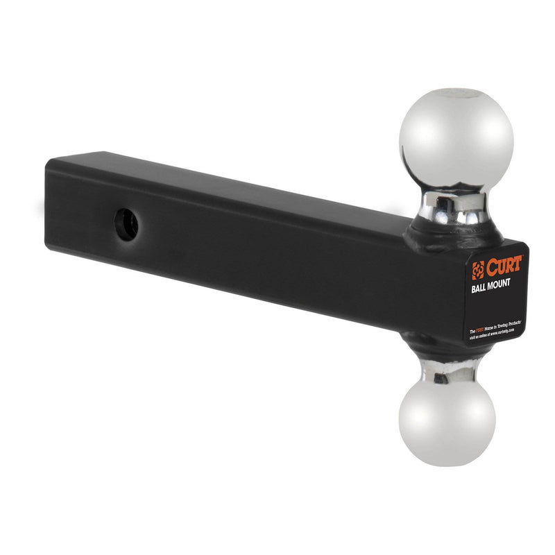 Curt 45002 Durable 2 Inch Hollow Shank Multi Ball Mount with Protective Finish