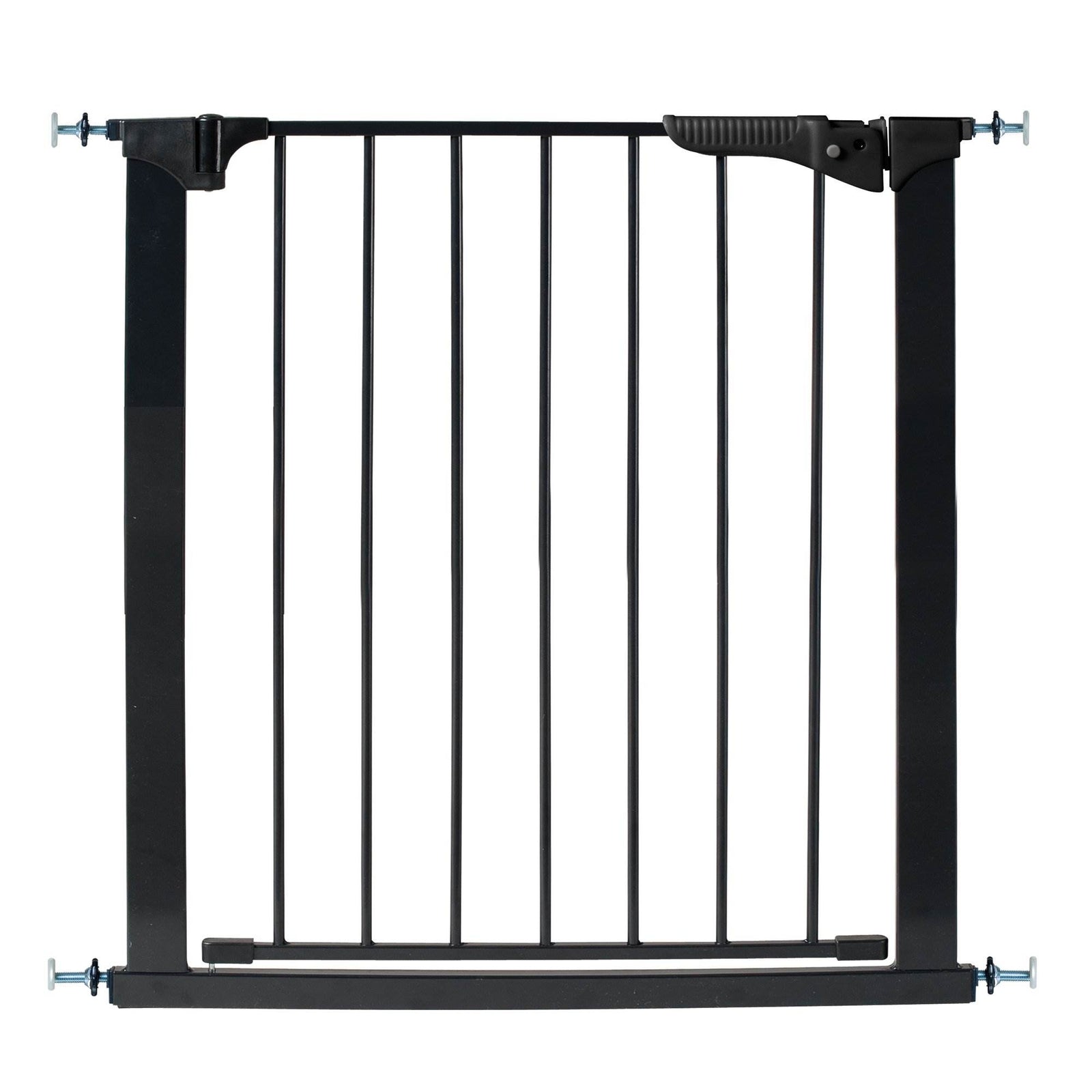 Gateway Heavy Duty Steel Baby and Kids Doorway Safety Gate, Black (Open Box) - VMInnovations