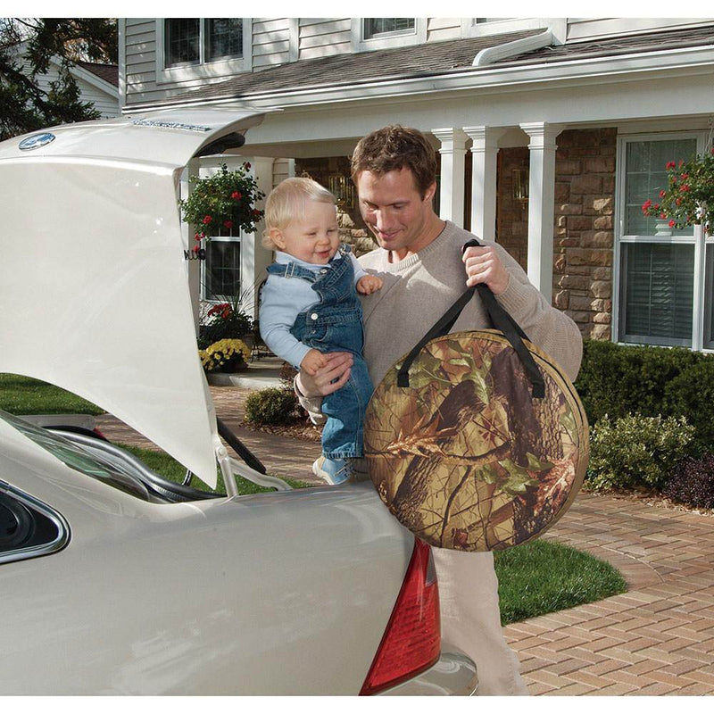 KidCo PeaPod Portable Foldable Mesh Toddler Travel Bed & Storage Bag, Camouflage