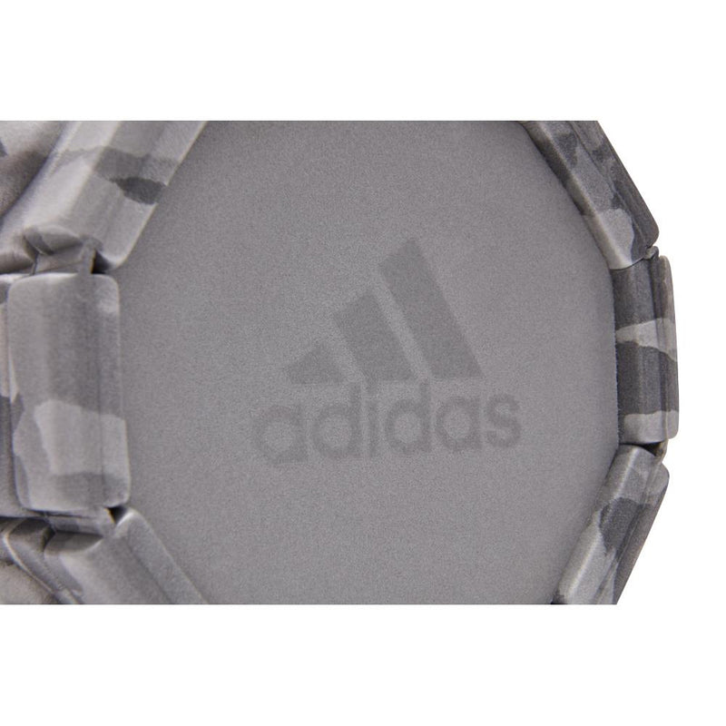 Adidas ADAC-11505GR Round Textured Foam Fitness Muscle Massage Roller, Grey Camo