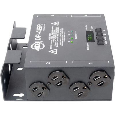 ADJ DP-415R Innovative 4 Channel Stage Lighting DMX Dimmer/Switch Panel (2 Pack)