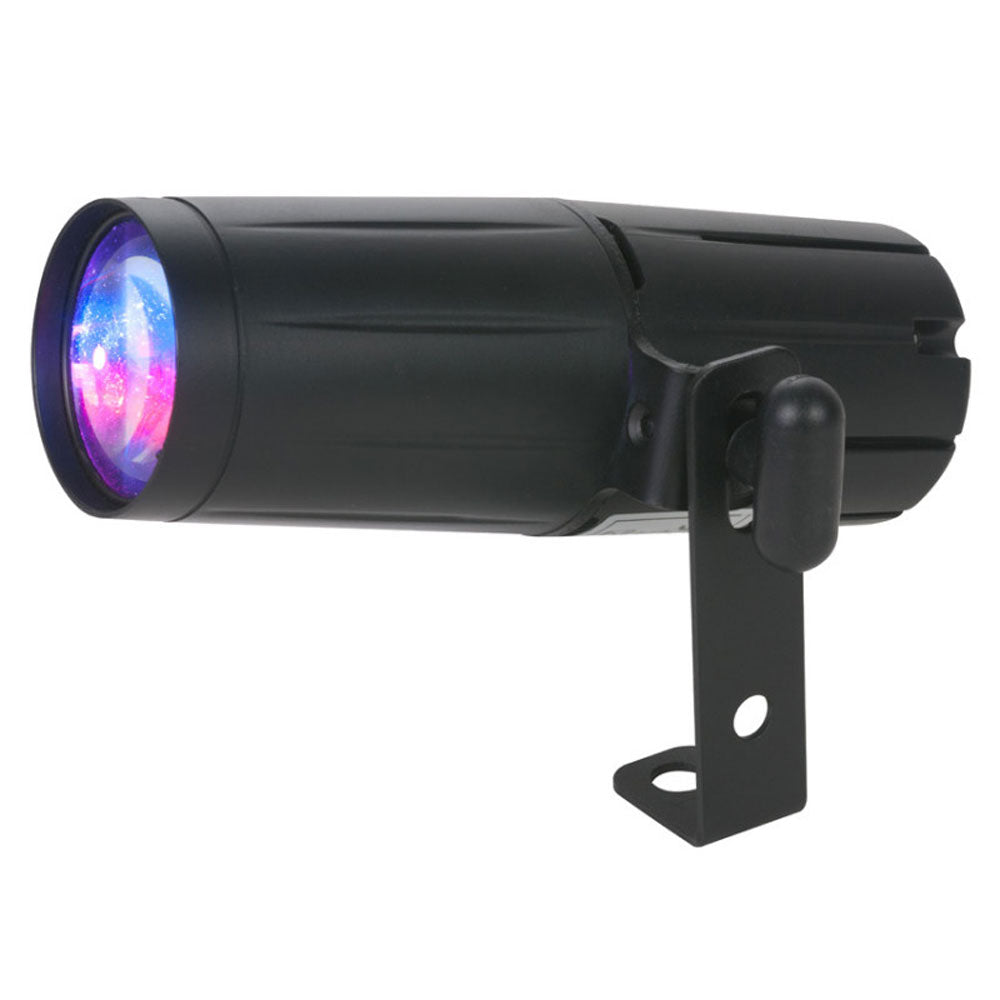 ADJ Products PIN623 DJ Party DMX 8W Quad Color LED Pin Spot Light with Remote - VMInnovations