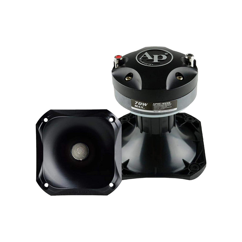 AudioPipe APHC-4550 Compression Driver with ABS Horn Combo Car Speaker,  3.5"