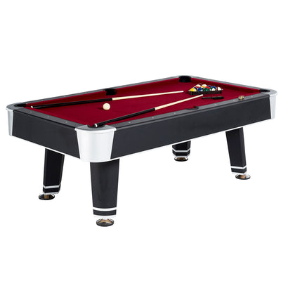 MD Sports 7.5 Foot Arcade Style Billiards Pool Table with Accessory Kit (Used)