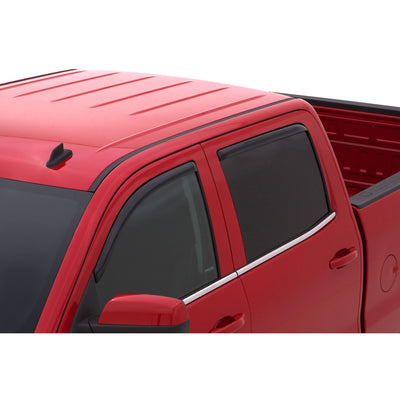 Auto Ventshade Chevy Bundle w/Window Deflectors & Husky Liners Rear Wheel Guards