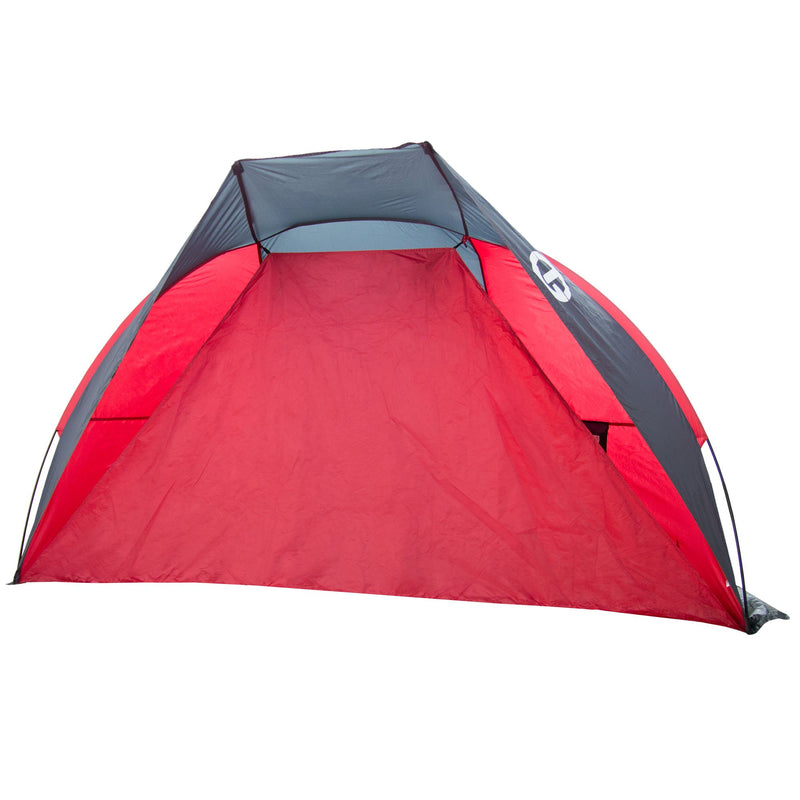 Tahoe Gear CruzBay Shelter Shade Tent Canopy, Coral Red (Refurbished)