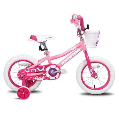 Joystar Petal 16 Inch Kids Bike Bicycle w/ Training Wheels, Ages 4 to 7 (Used)