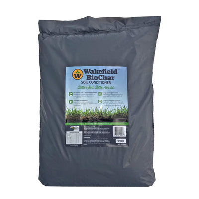 Wakefield 1 Cu Ft Bag Premium Biochar Organic Garden Soil Conditioner (2 Pack) - VMInnovations