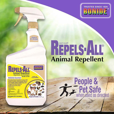 Bonide BND238 Repels All Ready to Spray Outdoor Animal Repelling Spray, 32 Oz
