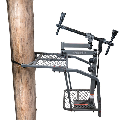 BOG Treepod Adjustable Range Shooting Rest Platform Hunting Treestand Accessory