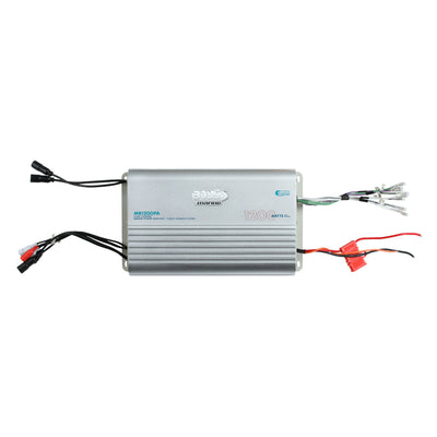 BOSS Audio MR1200PA Class A/B 1200 Watt 4 Channel Marine Amplifier and PA System - VMInnovations