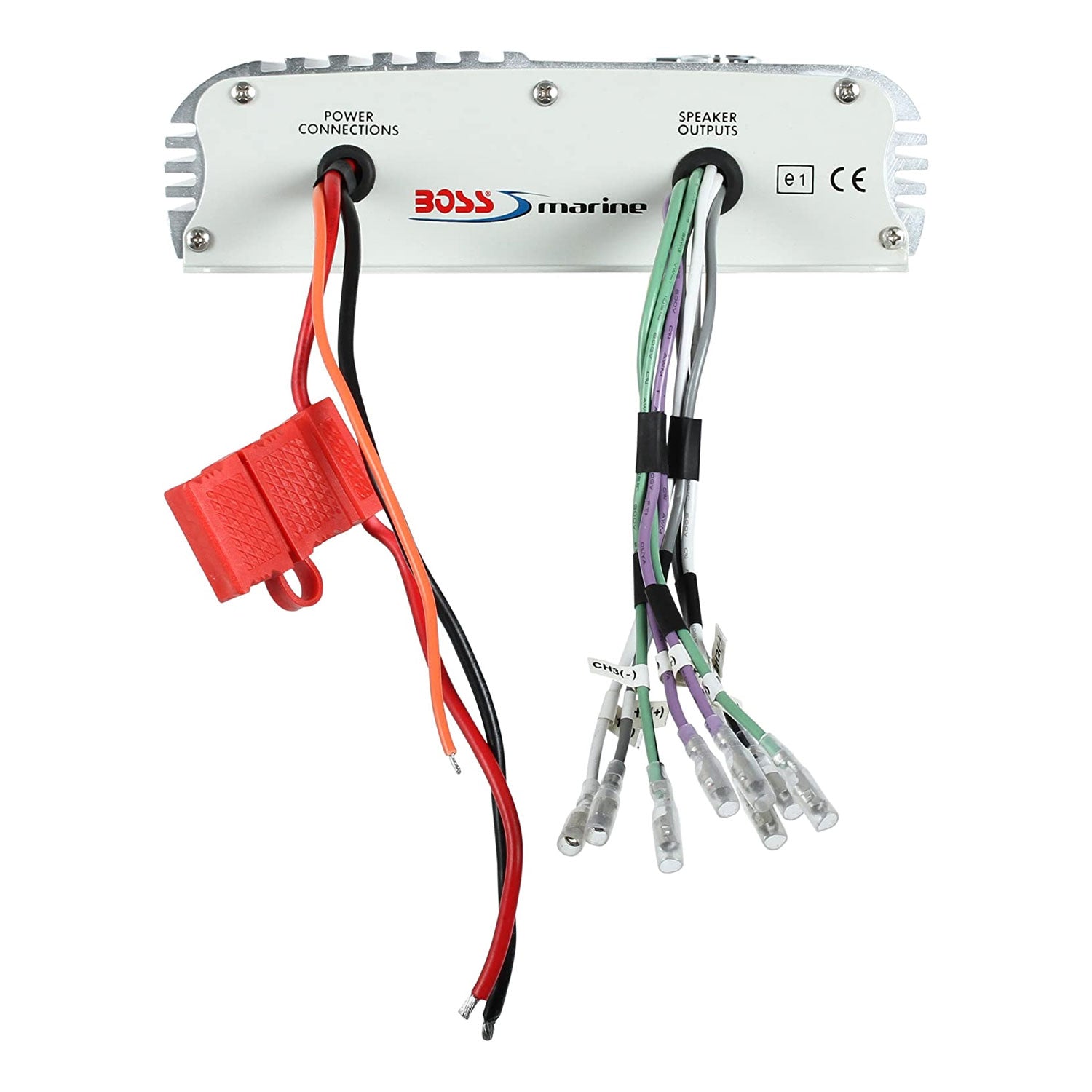 BOSS Audio MR1200PA Class A/B 1200 Watt 4 Channel Marine Amplifier and PA System - VMInnovations
