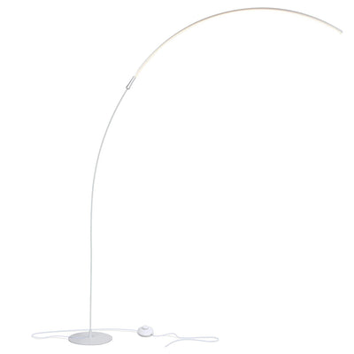 Brightech Sparq Arc Modern Home 67" Tall Arch LED Floor Lamp, Silver (2 Pack)