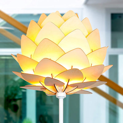 Brightech Artichoke Design Unique 68 Inch Tall Free Standing Pole LED Floor Lamp