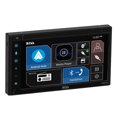 BOSS Audio BV800ACP Double DIN Bluetooth Touchscreen Vehicle Multimedia Player