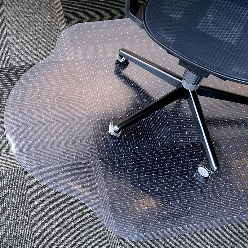 Dimex 33 by 44 Inch Evolve Modern Office Chair Mat for Low Pile Carpet, Clear
